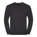 Pull-over classique col V pour homme, 275 g/m²