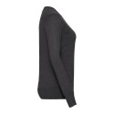 Pull-over classique col V pour femme, 275 g/m²