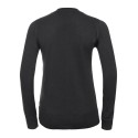 Gilet cardigan classique col V pour femme, 275 g/m²