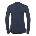 Gilet cardigan classique col V pour femme, 275 g/m²