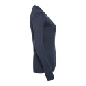 Gilet cardigan classique col V pour femme, 275 g/m²