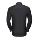 Chemise élégante Oxford cintrée et col Kent manches longues, 135 g/m²