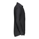 Chemise élégante Oxford cintrée et col Kent manches longues, 135 g/m²