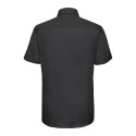Chemisette Oxford cintrée et col Kent manches courtes, 135 g/m²