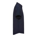 Chemisette Oxford cintrée et col Kent manches courtes, 135 g/m²