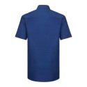 Chemisette Oxford cintrée et col Kent manches courtes, 135 g/m²
