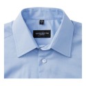 Chemisette Oxford cintrée et col Kent manches courtes, 135 g/m²