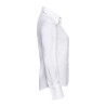 Chemise classique femme manches longues en coton sans repassage, 120 g/m²