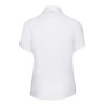 Chemise classique femme manches courtes en coton sans repassage, 120 g/m²