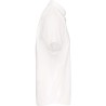 Chemise homme manches courtes en coton sans repassage, 115 g/m²