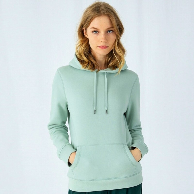 Sweat Hoodie capuche Femme Queen, Grande qualité d’impression, 280 g/m²