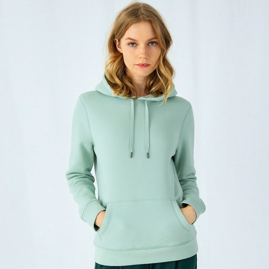 Sweat hoodie capuche femme QUEEN, grande qualité d'impression, 280 g/m²