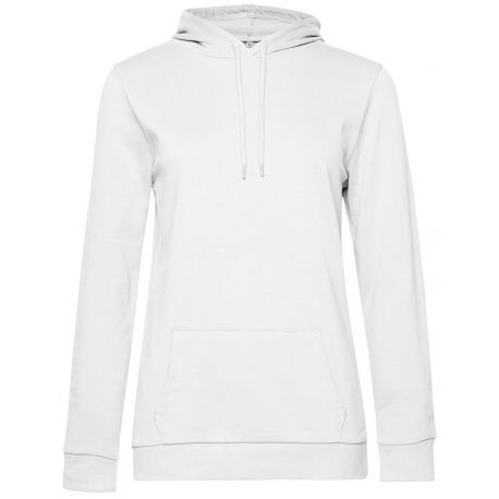 Sweat hoodie à capuche femme NO LABEL doux et résistant, 280 g/m²