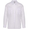 Chemise safari manches longues homme au look tendance et décontracté