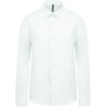 Chemise popeline manches longues homme facile d'entretien, 120 g/m²