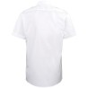 Chemise Pilote homme manches courtes lisse et résistante, 115 g/m²