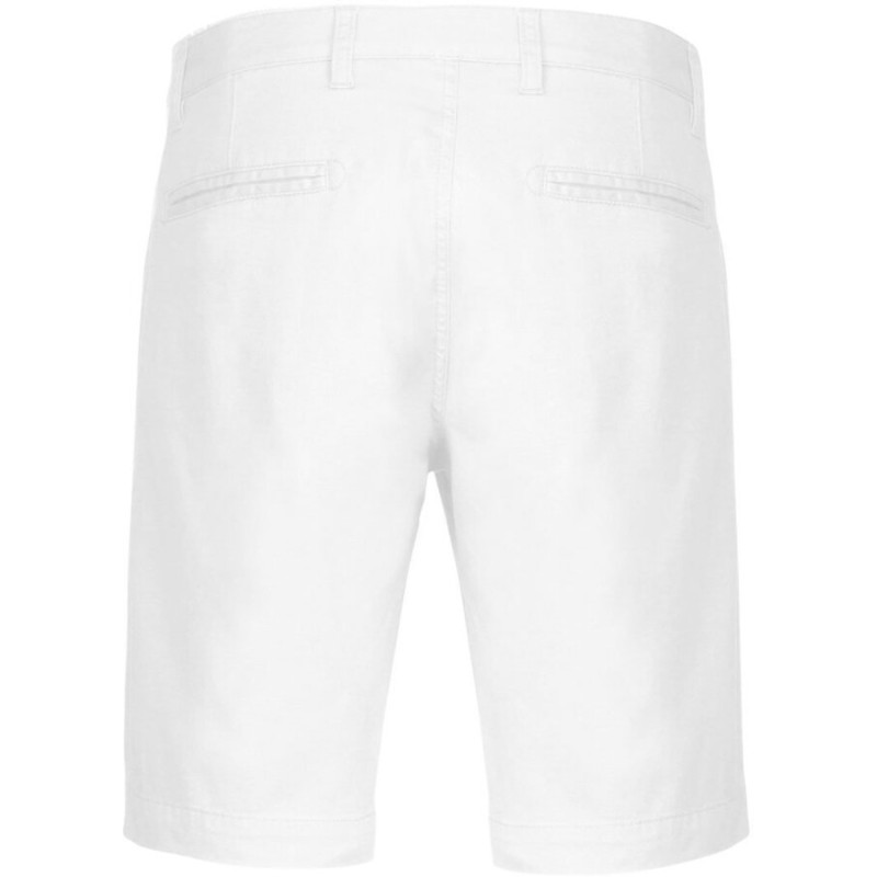 Bermuda chino homme moderne et ultra confortable, 245 g/m²