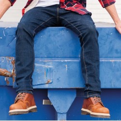 Pantalon multipoches en coton sergé confort et résistant, 245 g/m²