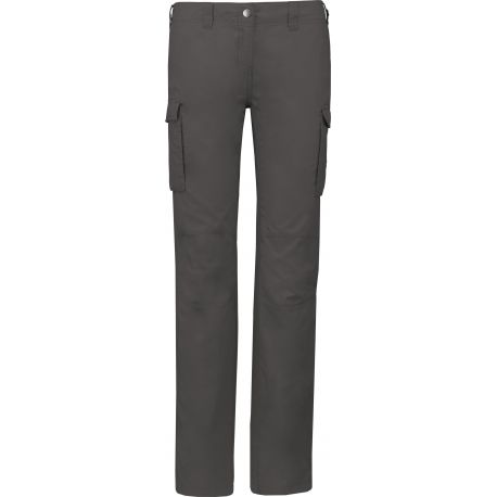 Pantalon léger multipoches pour femme léger et confortable, 140 g/m²