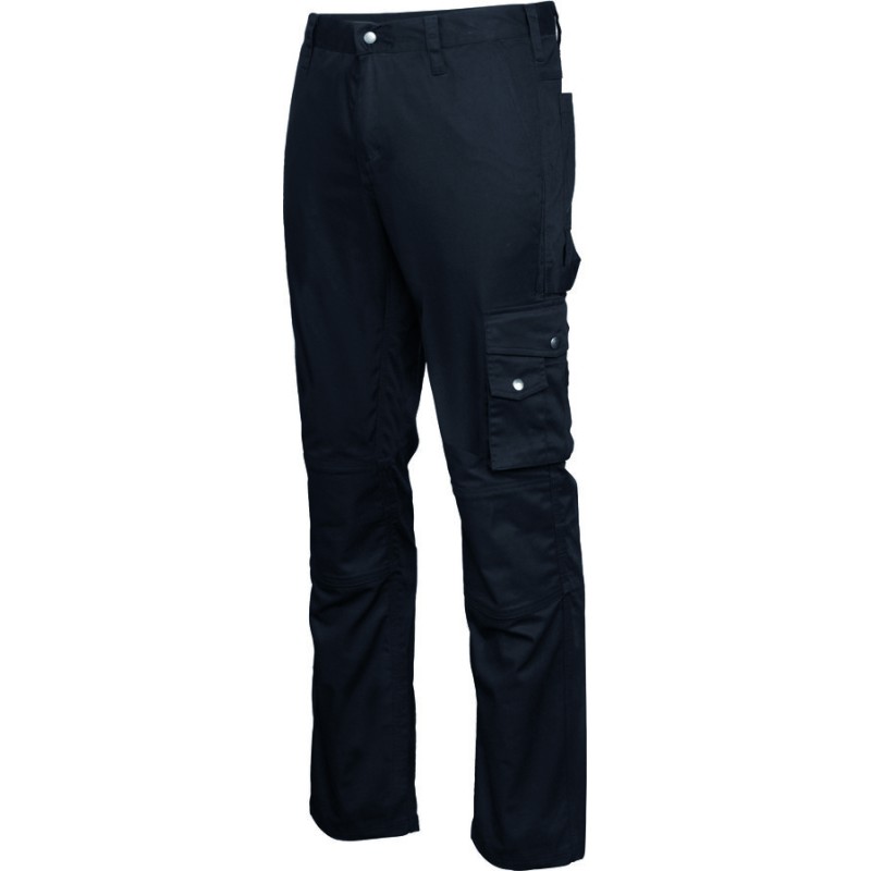 Pantalon de travail multipoches épais, souple et résistant, 255 g/m²
