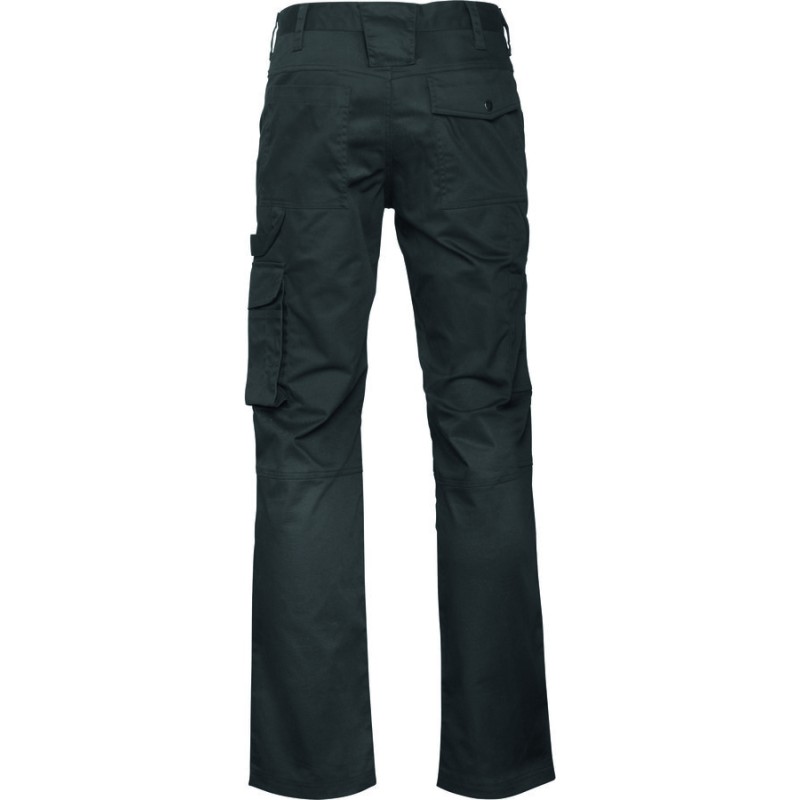 Pantalon de travail multipoches épais, souple et résistant, 255 g/m²