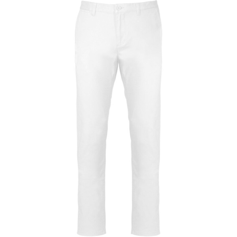 Pantalon chino homme moderne et légèrement stretch pour plus d'aisance