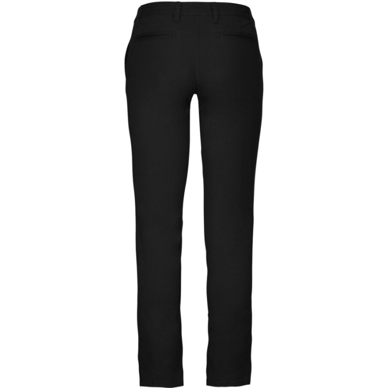 Pantalon chino femme moderne et légèrement stretch pour plus d'aisance