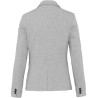 Veste blazer femme en maille interlock légère et confortable, 250 g/m²