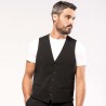 Gilet de service homme coupe ajustée pour un tomber parfait, 220 g/m²