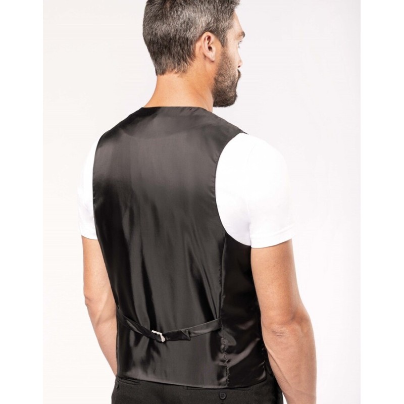 Gilet de service homme coupe ajustée pour un tomber parfait, 220 g/m²