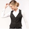 Gilet de service femme coupe ajustée pour un tomber parfait, 220 g/m²