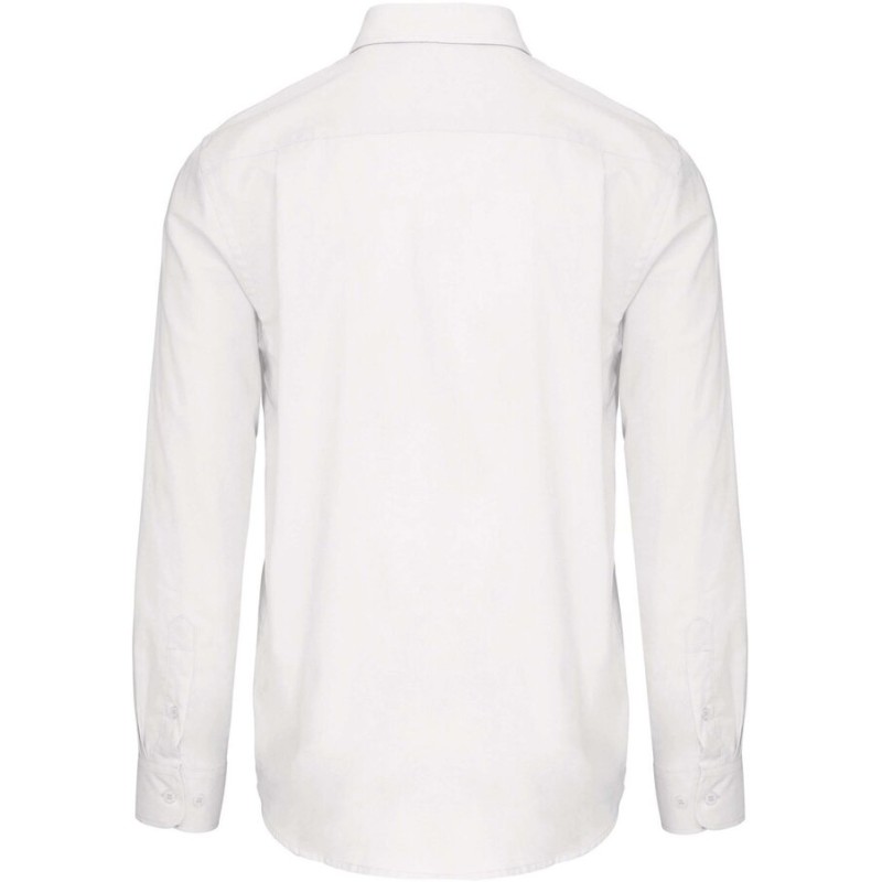 Chemise homme oxford manches longues facile d'entretien, 135 g/m²