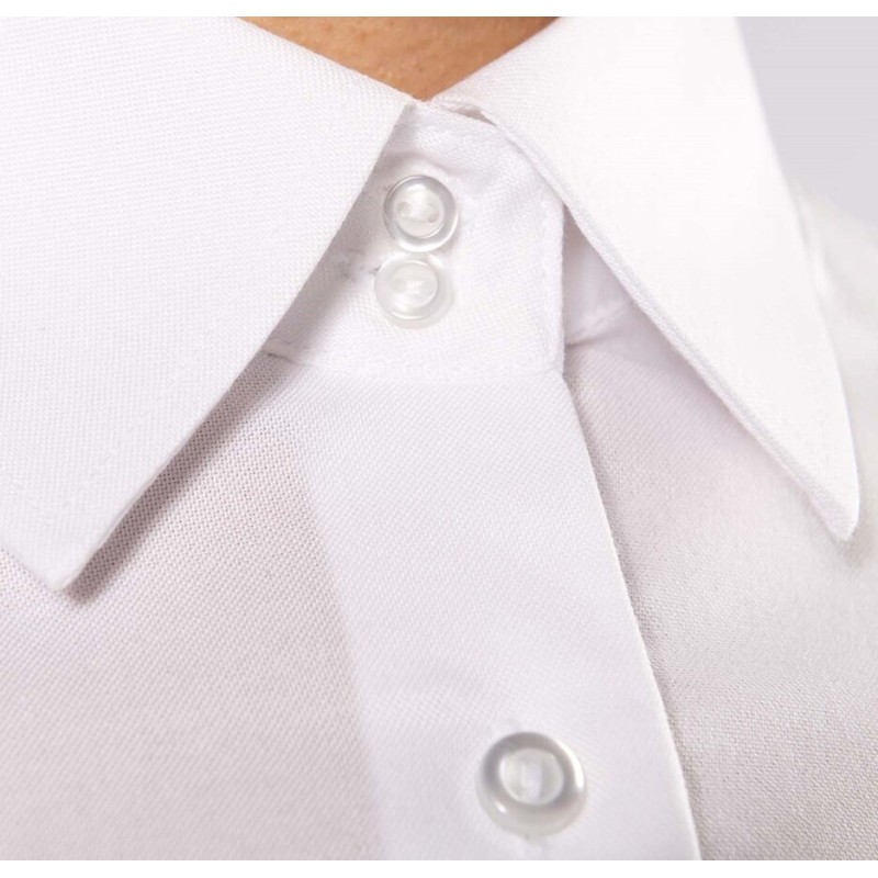 Chemise femme oxford manches longues facile d'entretien, 135 g/m²