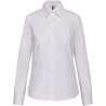 Chemise femme oxford manches longues facile d'entretien, 135 g/m²