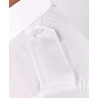 Chemise pilote manches courtes homme, 2 poches poitrine, 115 g/m²