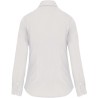 Chemise stretch manches longues pour femme en coton, 120 g/m²