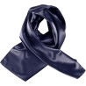 Foulard satiné chic et tendance, format 140 x 25 cm