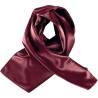 Foulard satiné chic et tendance, format 140 x 25 cm