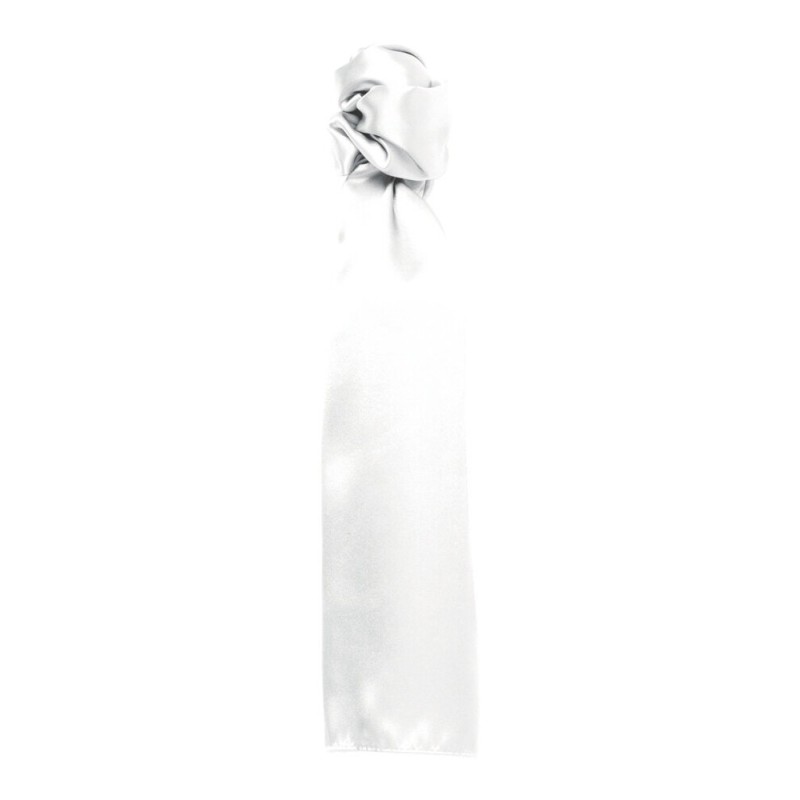 Foulard multi-usages en polyester satiné, format 140 x 25 cm