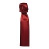 Foulard multi-usages en polyester satiné, format 140 x 25 cm