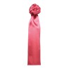 Foulard multi-usages en polyester satiné, format 140 x 25 cm