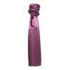 Foulard multi-usages en polyester satiné, format 140 x 25 cm