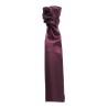 Foulard multi-usages en polyester satiné, format 140 x 25 cm