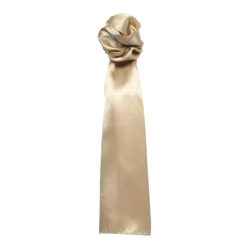 Foulard multi-usages en polyester satiné, format 140 x 25 cm