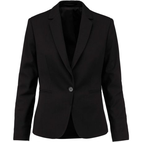 Veste de costume pour femme coupe ajustée, 220 g/m²