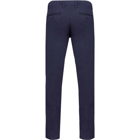 Pantalon chino premium homme en coton sergé, 260 g/m²
