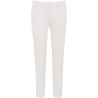 Pantalon chino premium femme 7/8ème en coton sergé, 245 g/m²