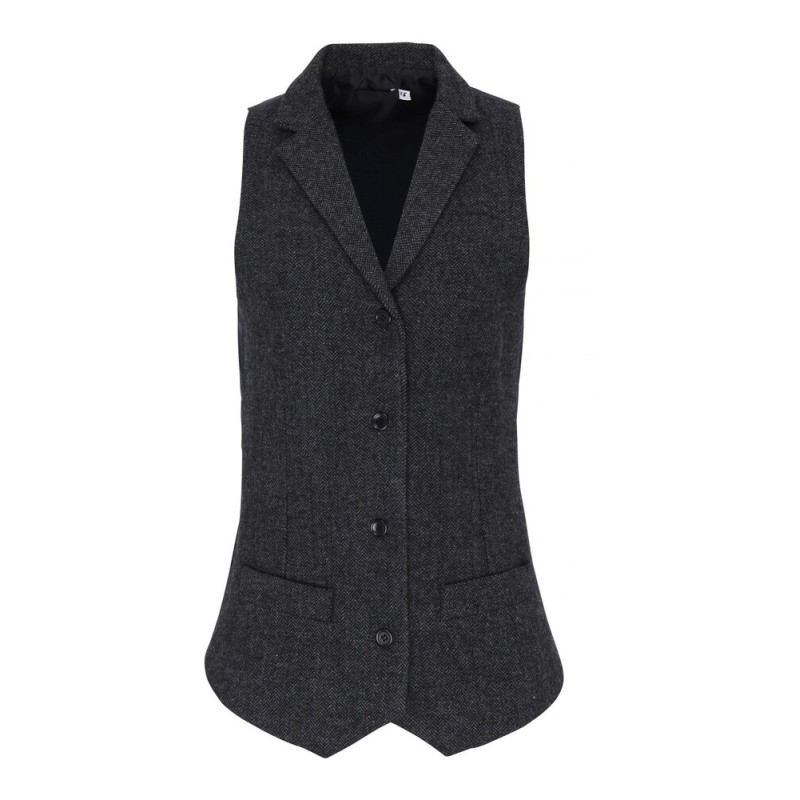 Gilet chevrons femme résistant et confortable, 300 g/m²