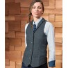 Gilet chevrons femme résistant et confortable, 300 g/m²