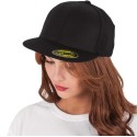 Casquette 6 panneaux Premium Fitted dos fermé, coupe extensible